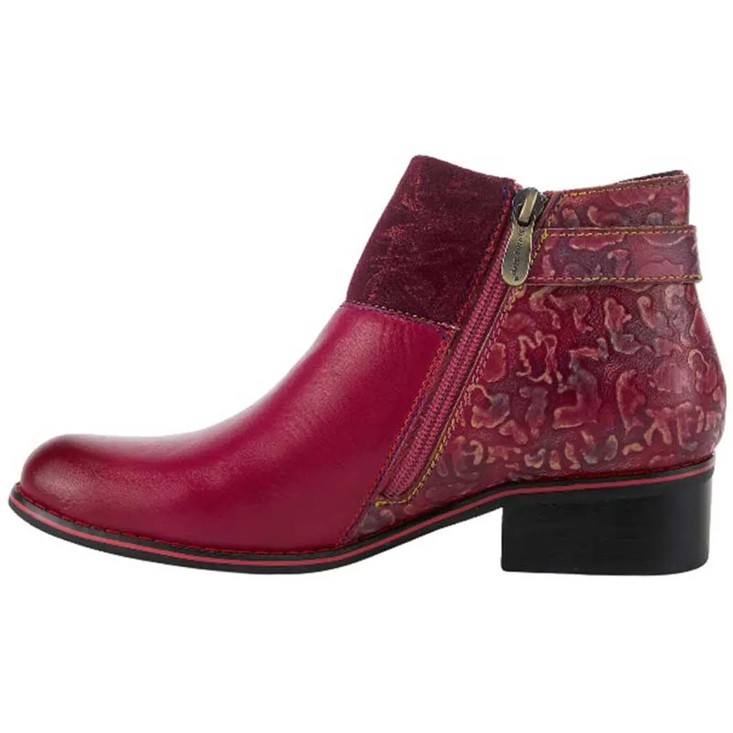 L'Artiste by Spring Step Tiatia Bootie Bordeaux (Women's)