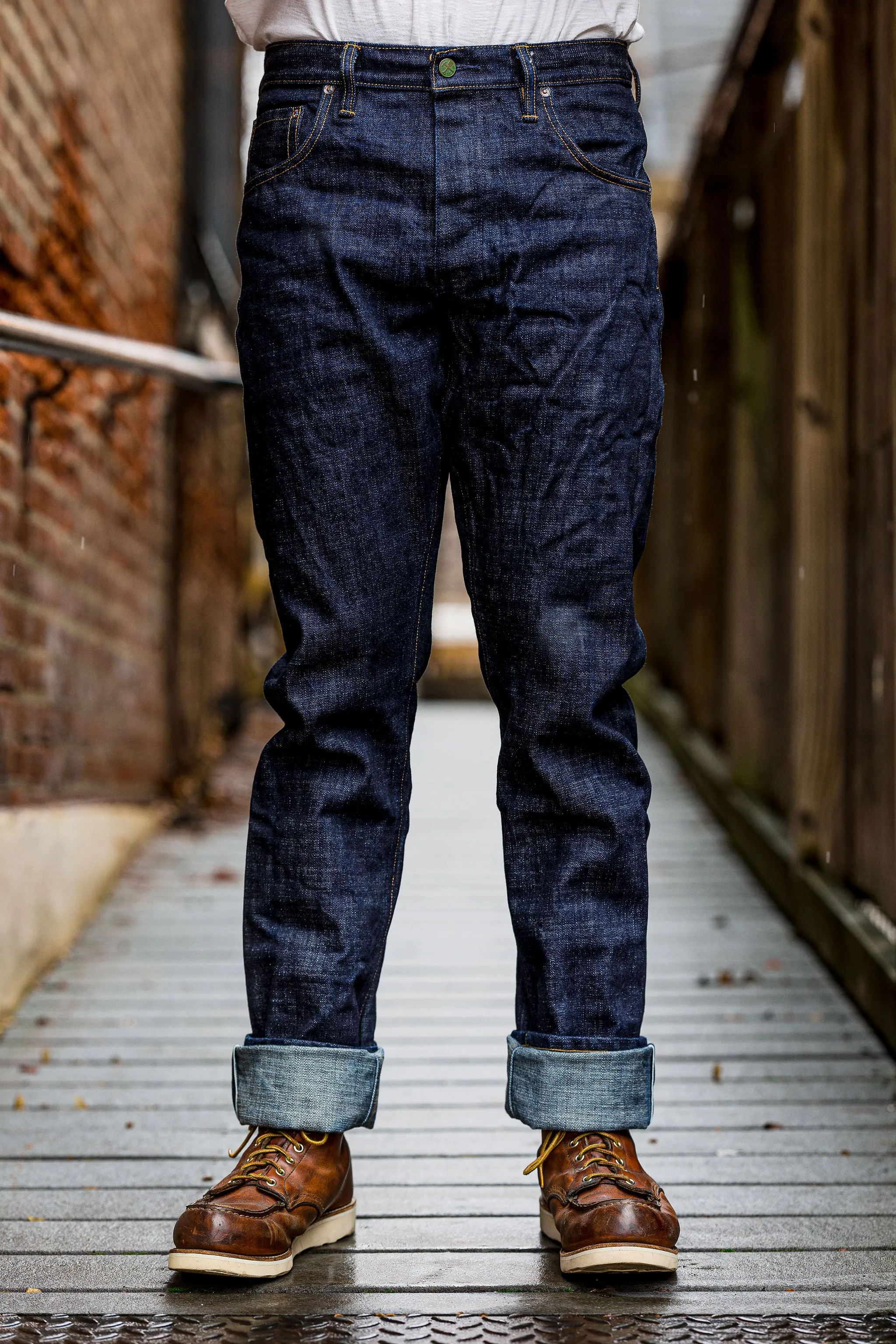 Left Field NYC Atlas - 18oz Slub Indigo Collect Mills