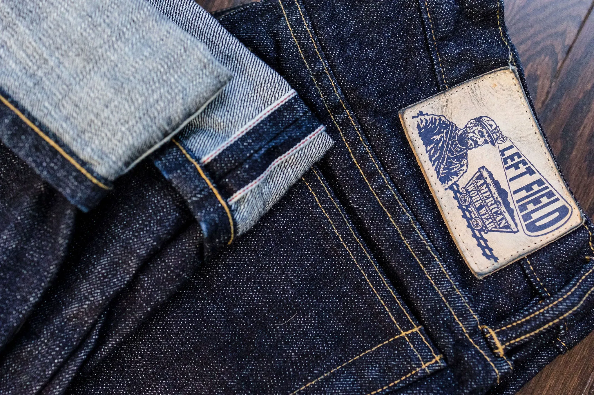 Left Field NYC Atlas - 18oz Slub Indigo Collect Mills