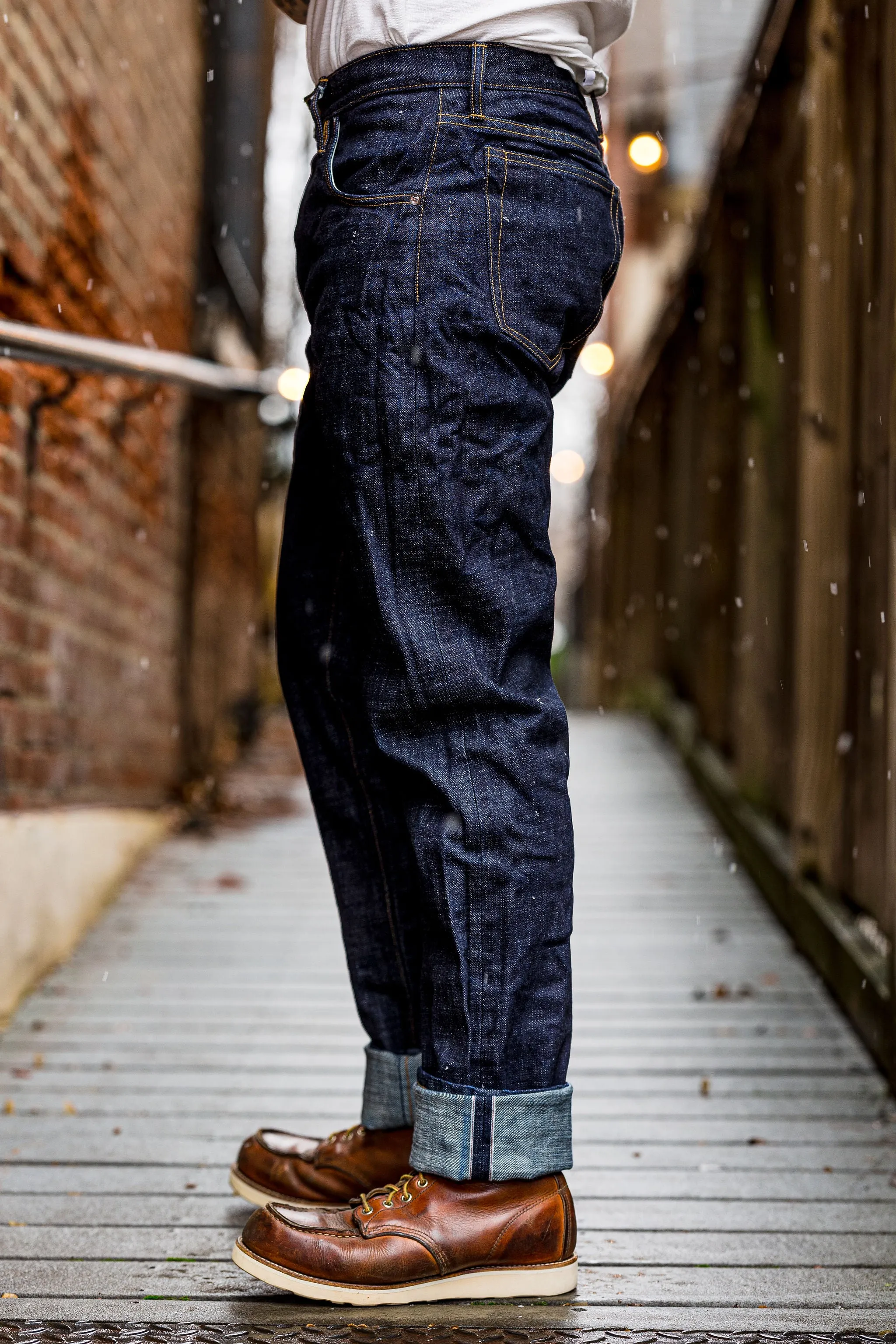 Left Field NYC Atlas - 18oz Slub Indigo Collect Mills