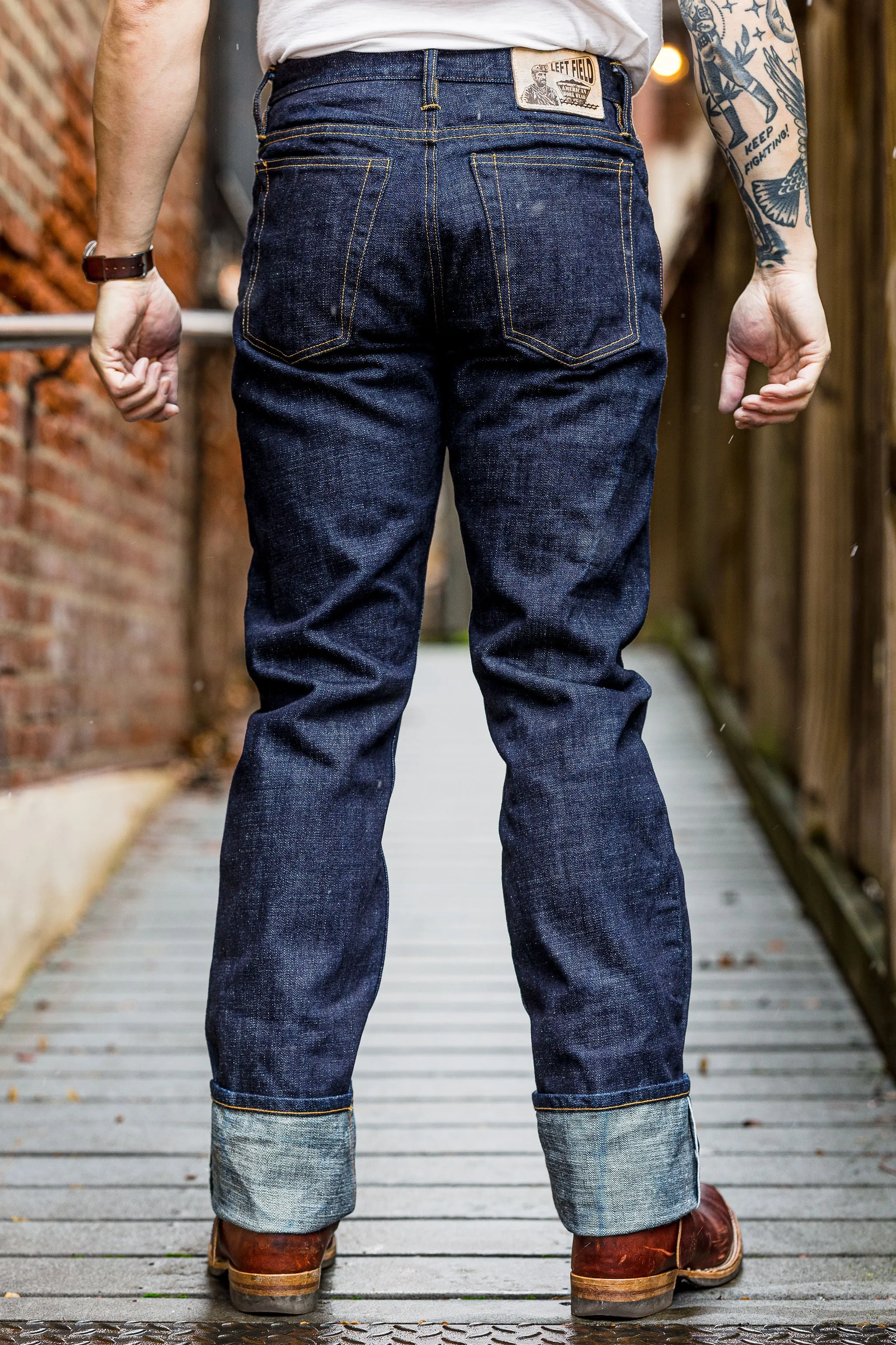 Left Field NYC Atlas - 18oz Slub Indigo Collect Mills