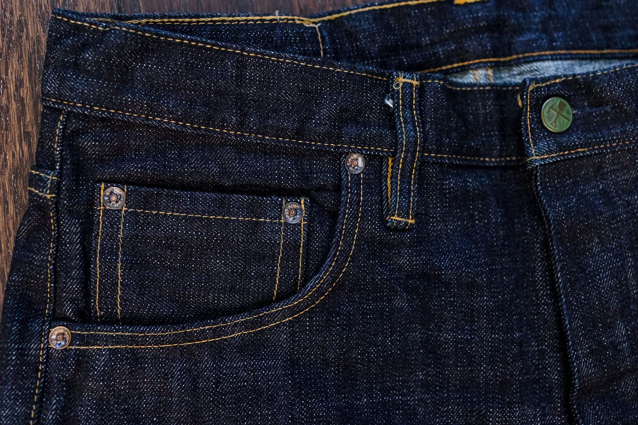 Left Field NYC Atlas - 18oz Slub Indigo Collect Mills