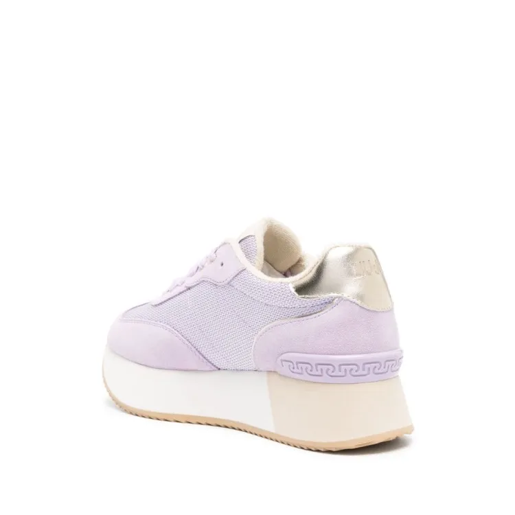 LIU JO BA408 DREAMY 02 Sneakers Donna Stringate Platform Viola