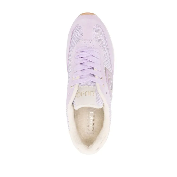 LIU JO BA408 DREAMY 02 Sneakers Donna Stringate Platform Viola