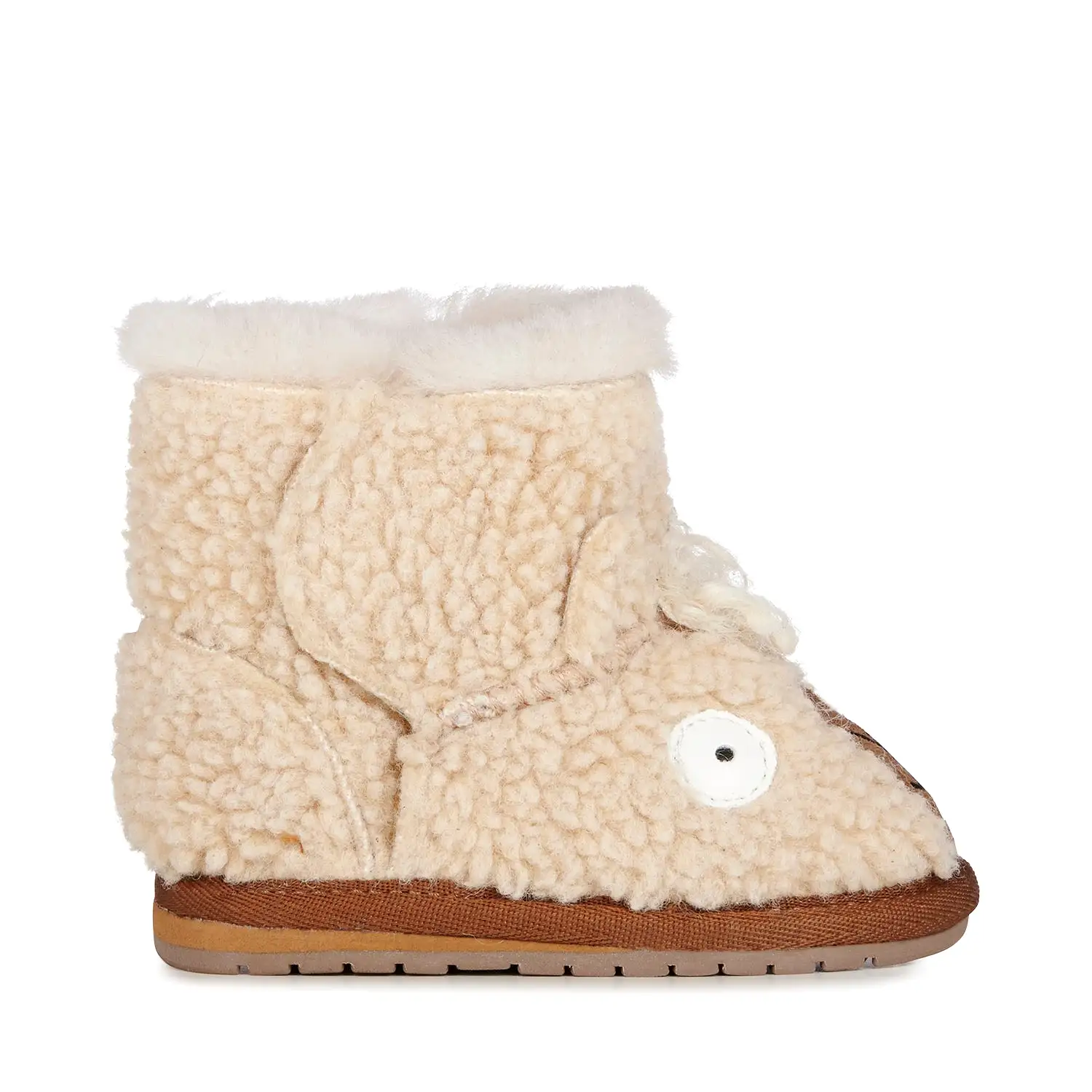 Llama (Walker) Toddler Sherpa Boot - Sand