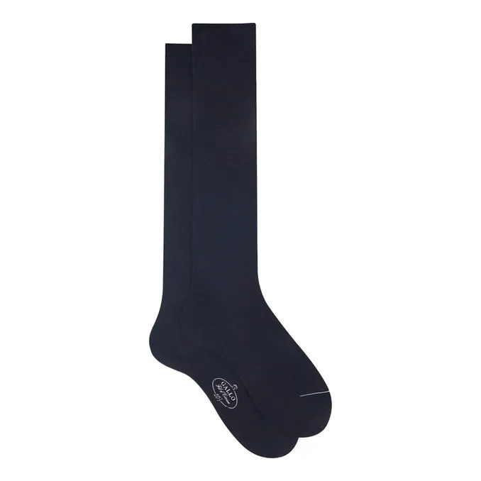 LONG COTTON SOCKS Man Blue