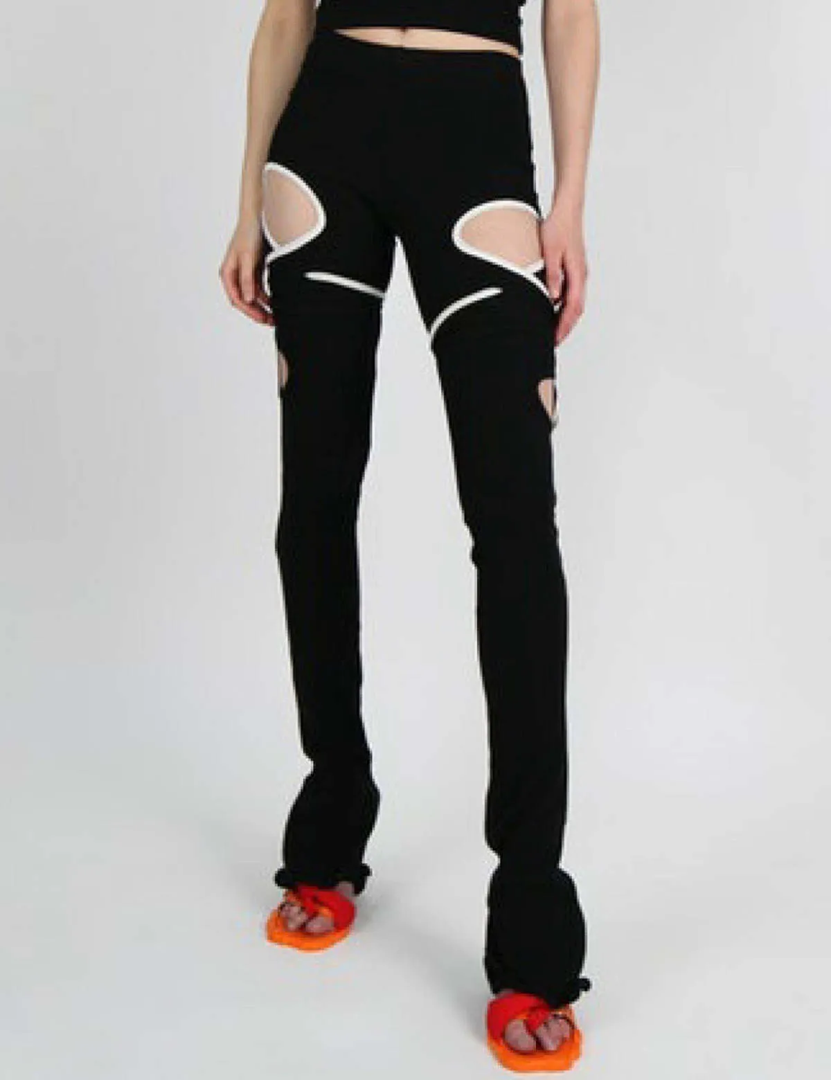 Lounge Rib Leggings - Black