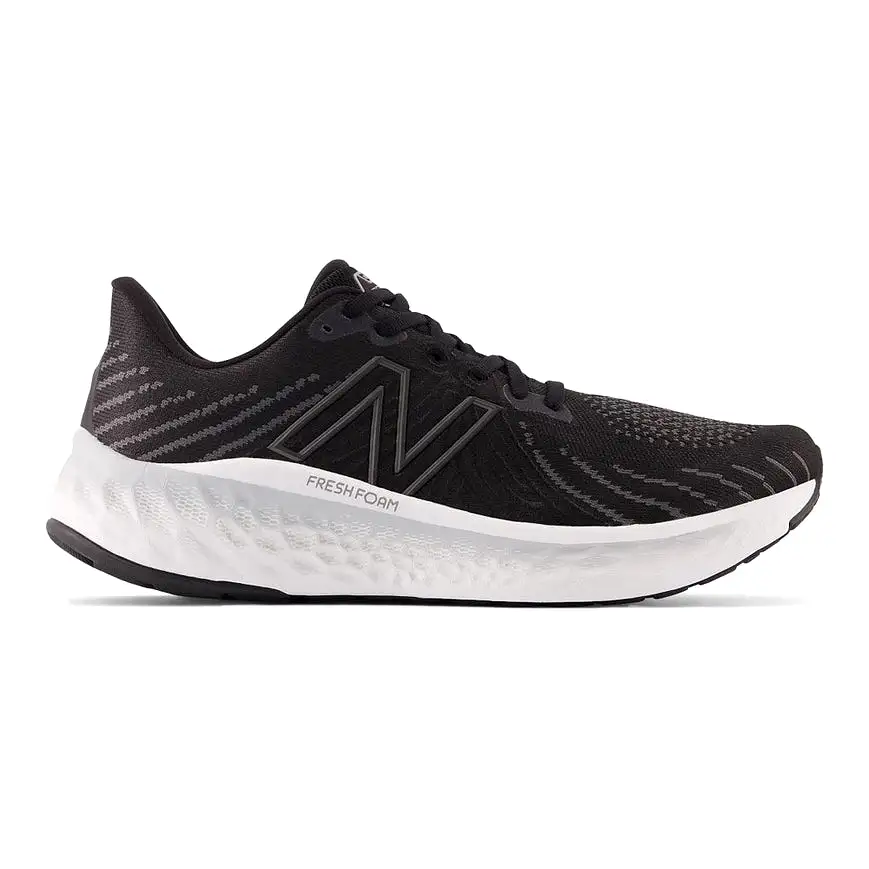 Men's New Balance Fresh Foam Vongo v5, Black/Phantom/Steel, 15 2E Wide