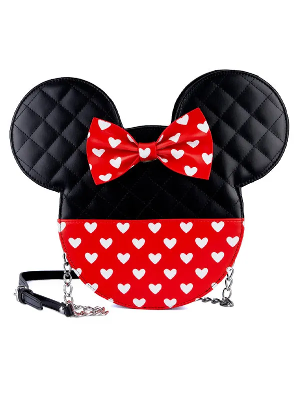 Mickey and Minnie Love Crossbody Bag