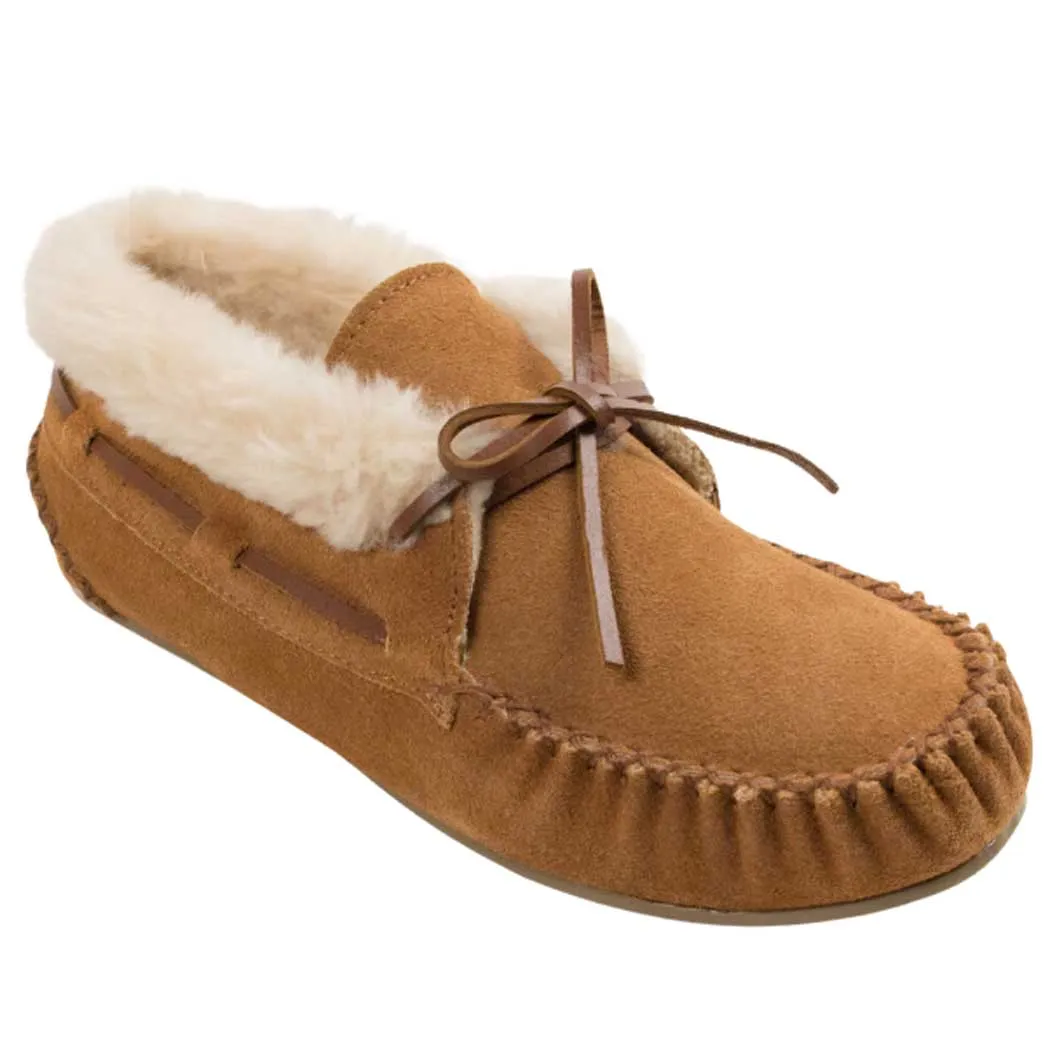 Minnetonka Chrissy Bootie Cinnamon Suede (Women's)