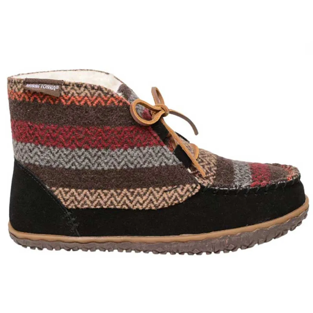 Minnetonka Torrey Bootie Black Multi (Women's)