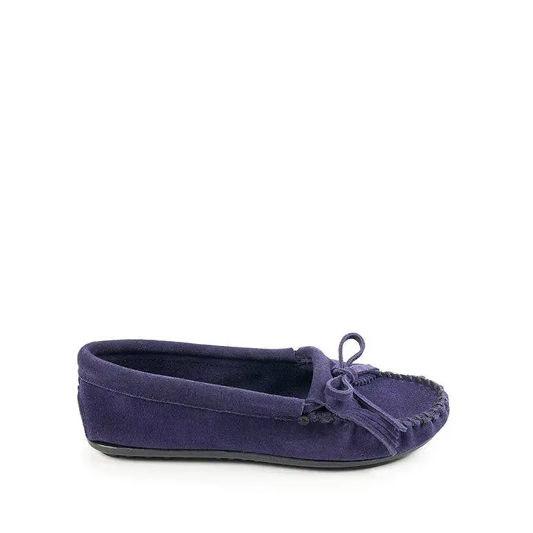 Minnetonka Women's 409T Kilty Navy Suede