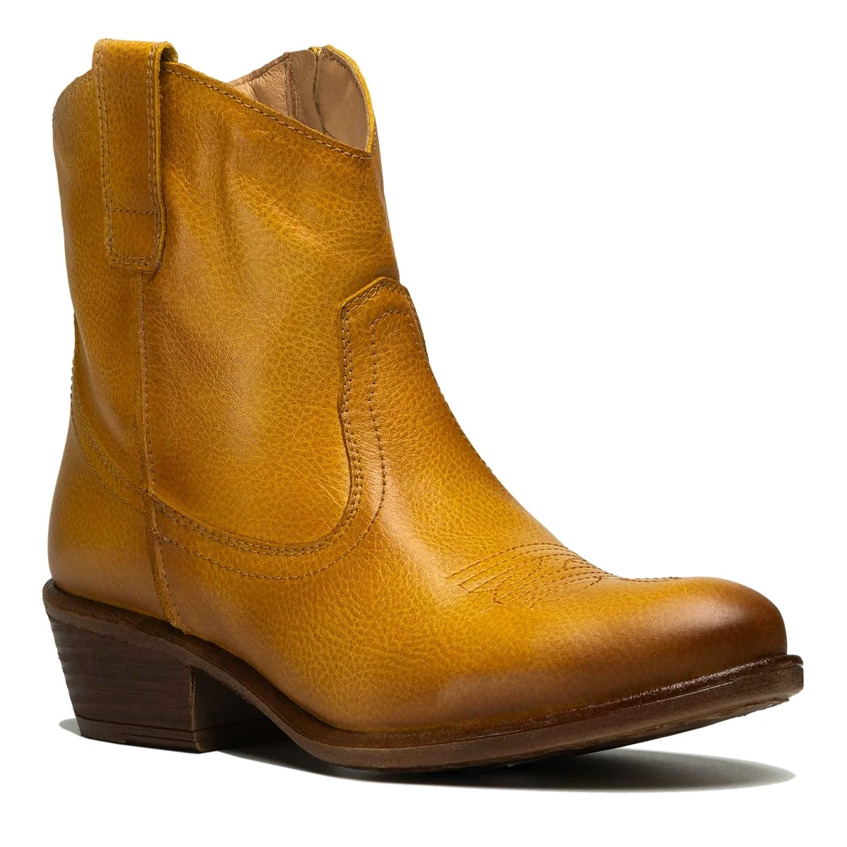 Miz Mooz Women's Carlitos Yellow Leather