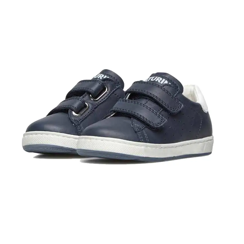 Naturino Boy's Navy/White Velcro