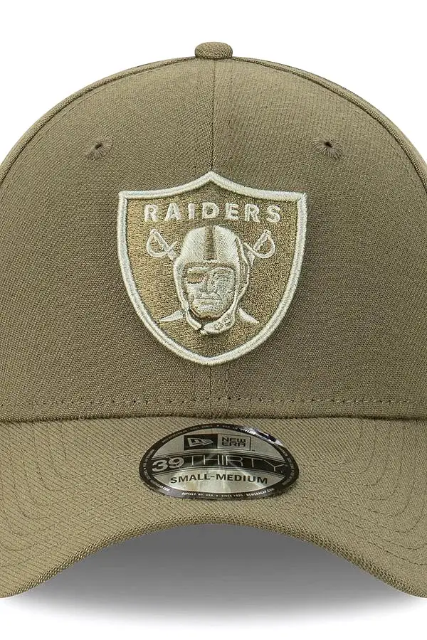 NEW ERA JADE RAIDERS OLIVE CAP