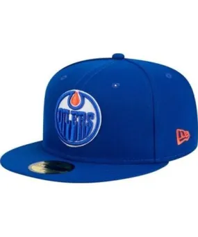 New Era Men's NHL Edmonton Oilers Core 59FIFTY Fitted Hat