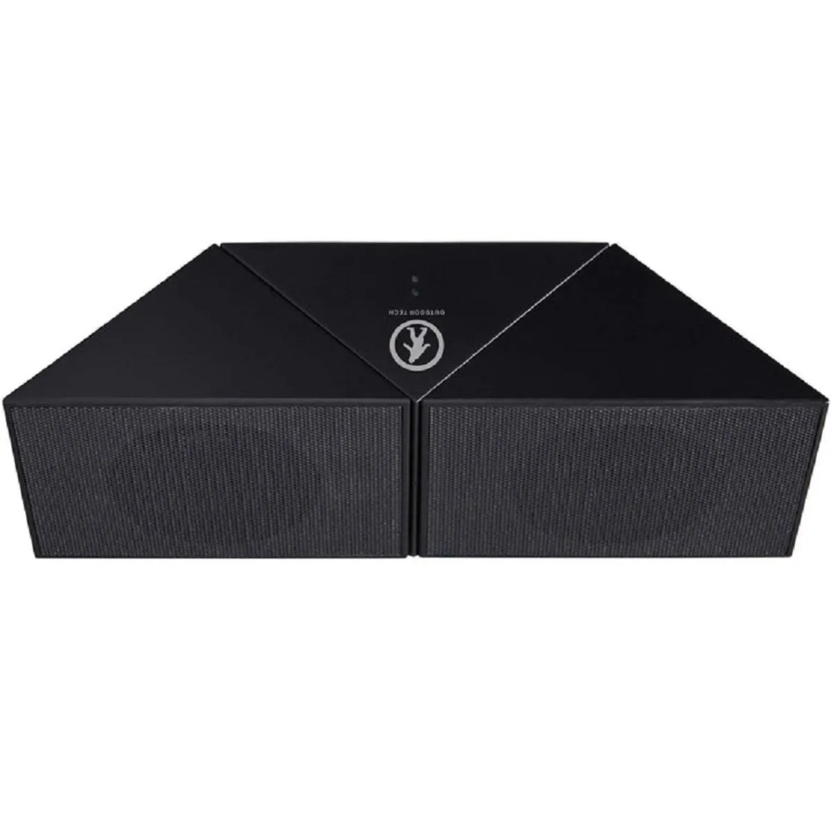 Outdoor Tech Twin Peaks Super Portable Adjustable Wireless Bluetooth Speaker - Black