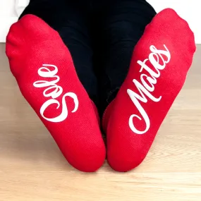 Personalised Sole Mates Romantic Socks