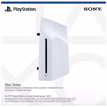 PlayStation 5 (PS5) Digital Disc Drive | Kaleidoscope