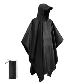 Poncho de pluie 3 en 1 imperméable avec poche centrale Anyoo - TLM181 pocket series