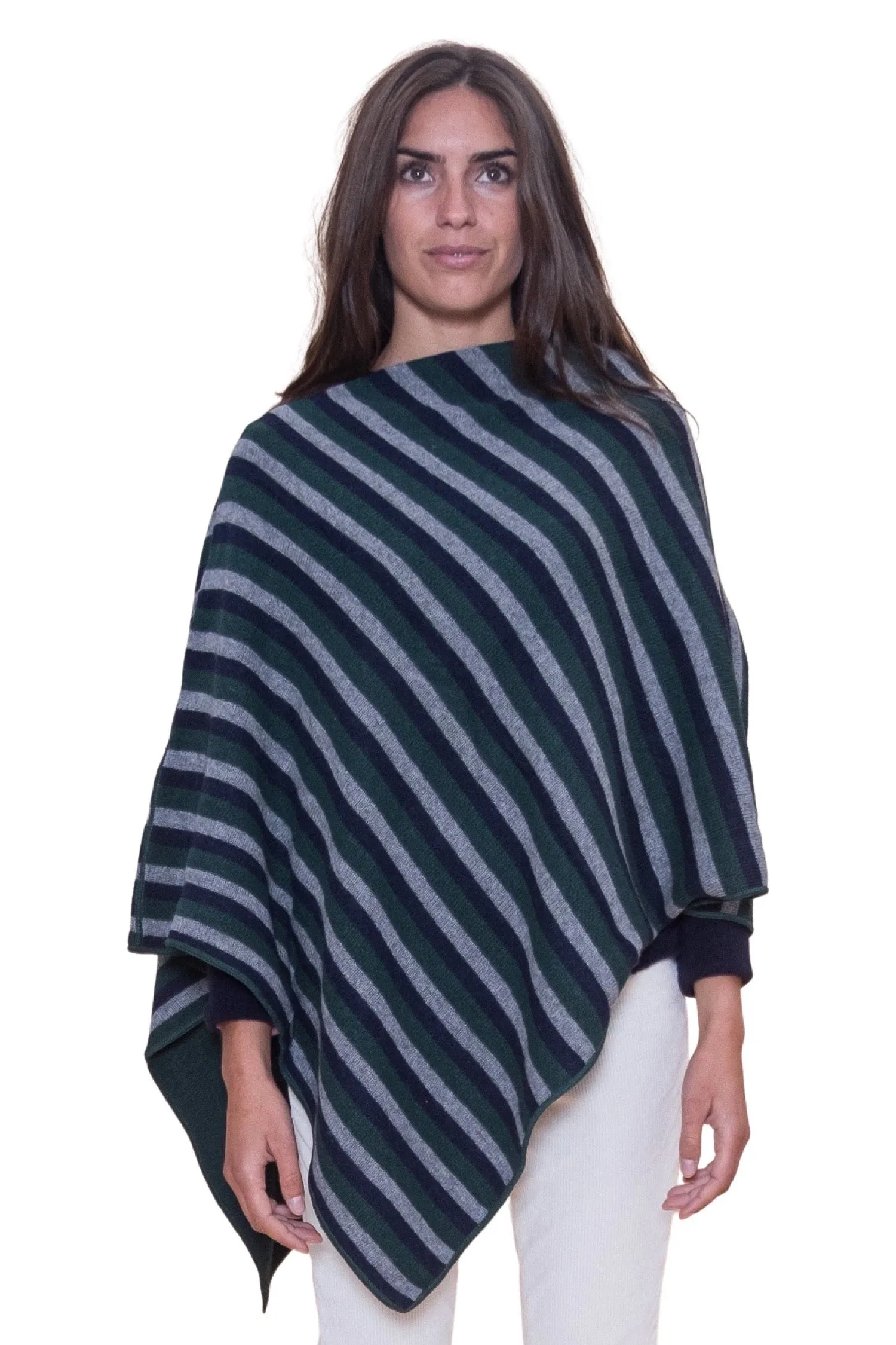 PONCHO DOUBLE FACE