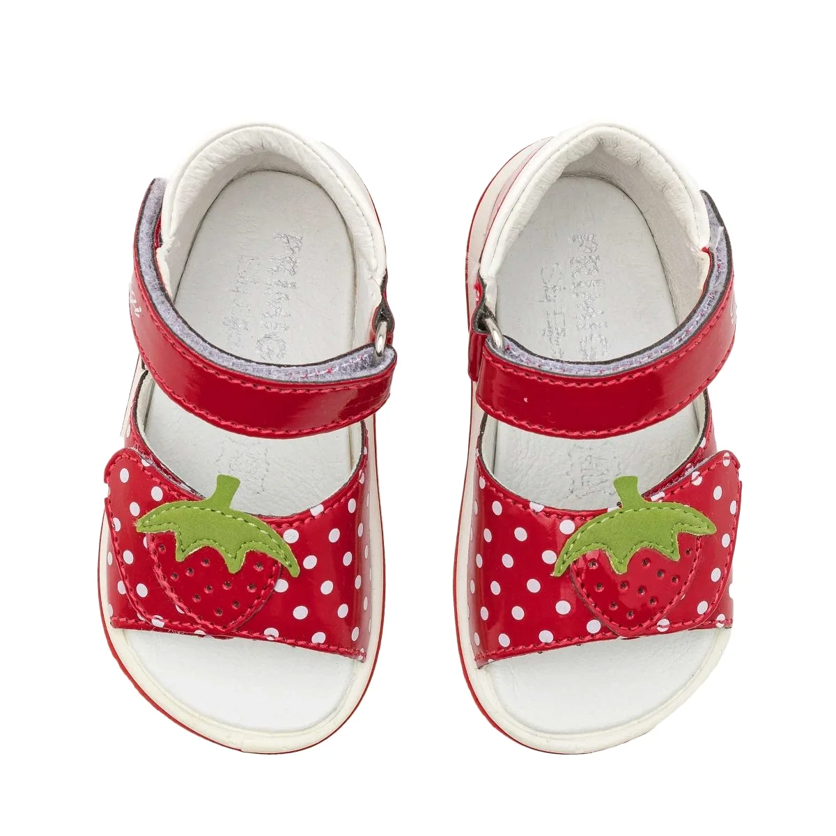 Primigi Girl's Sandal Red Strawberry (Sizes 22-26)