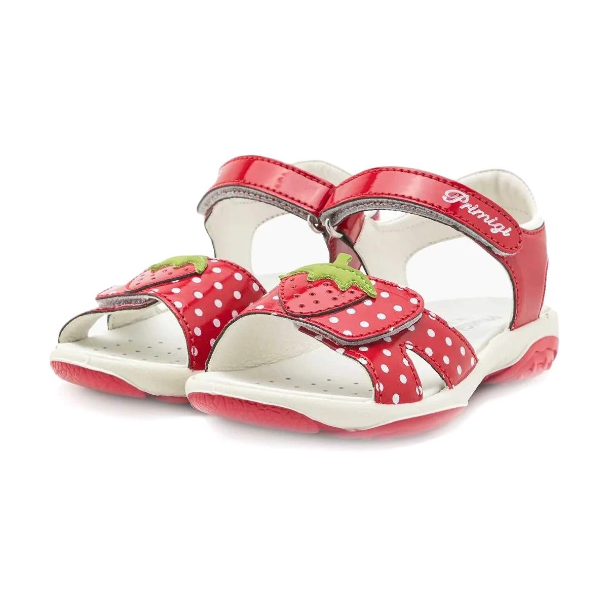 Primigi Girl's Sandal Red Strawberry (Sizes 27-30)