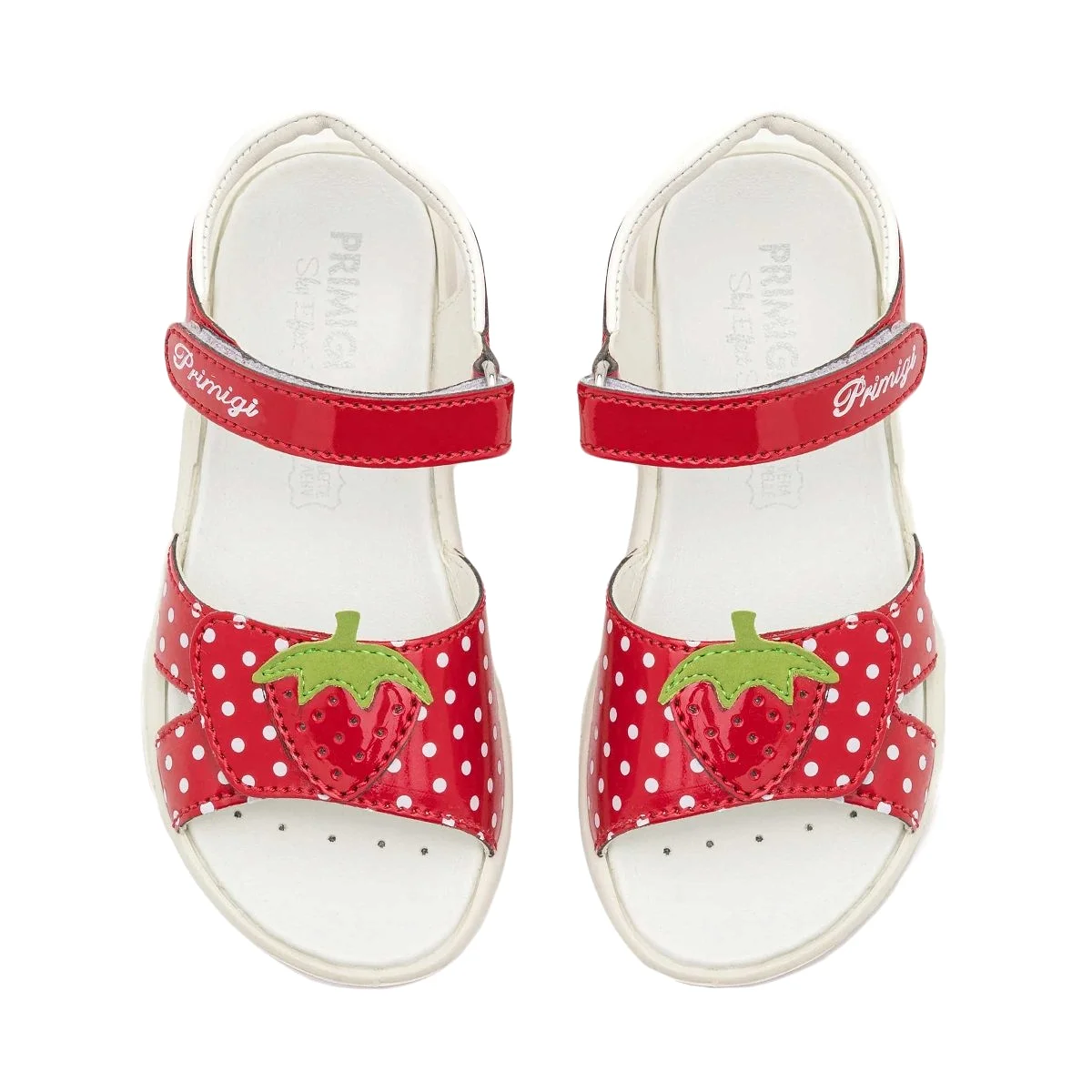 Primigi Girl's Sandal Red Strawberry (Sizes 27-30)