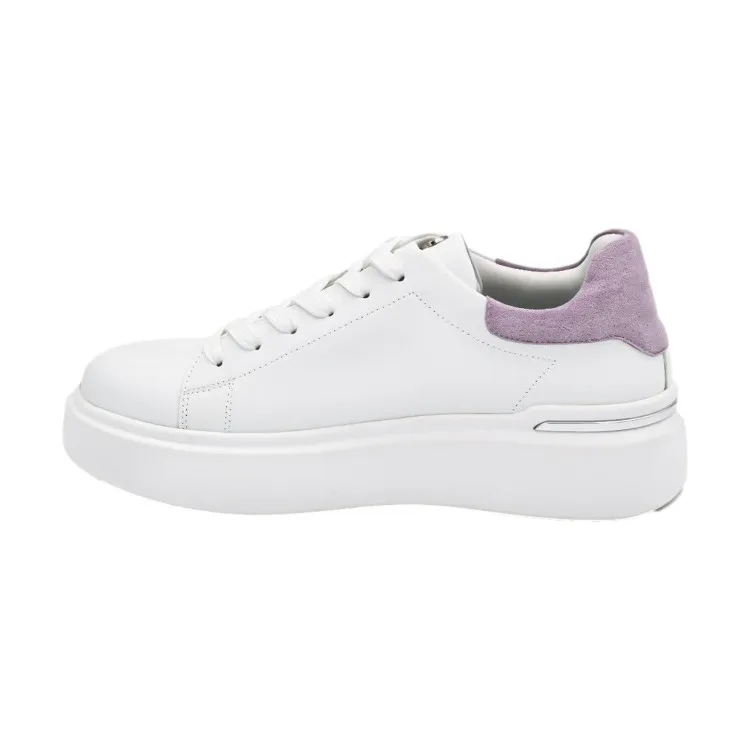 QUEEN HELENA X28 9  Sneakers Donna Platform Bianco Purple