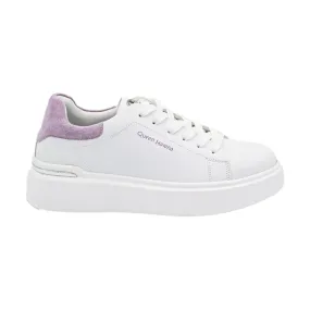 QUEEN HELENA X28 9  Sneakers Donna Platform Bianco Purple