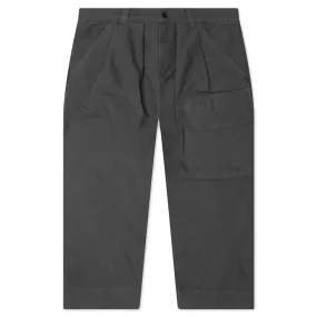 Relaxed Cargo Trousers - Grey