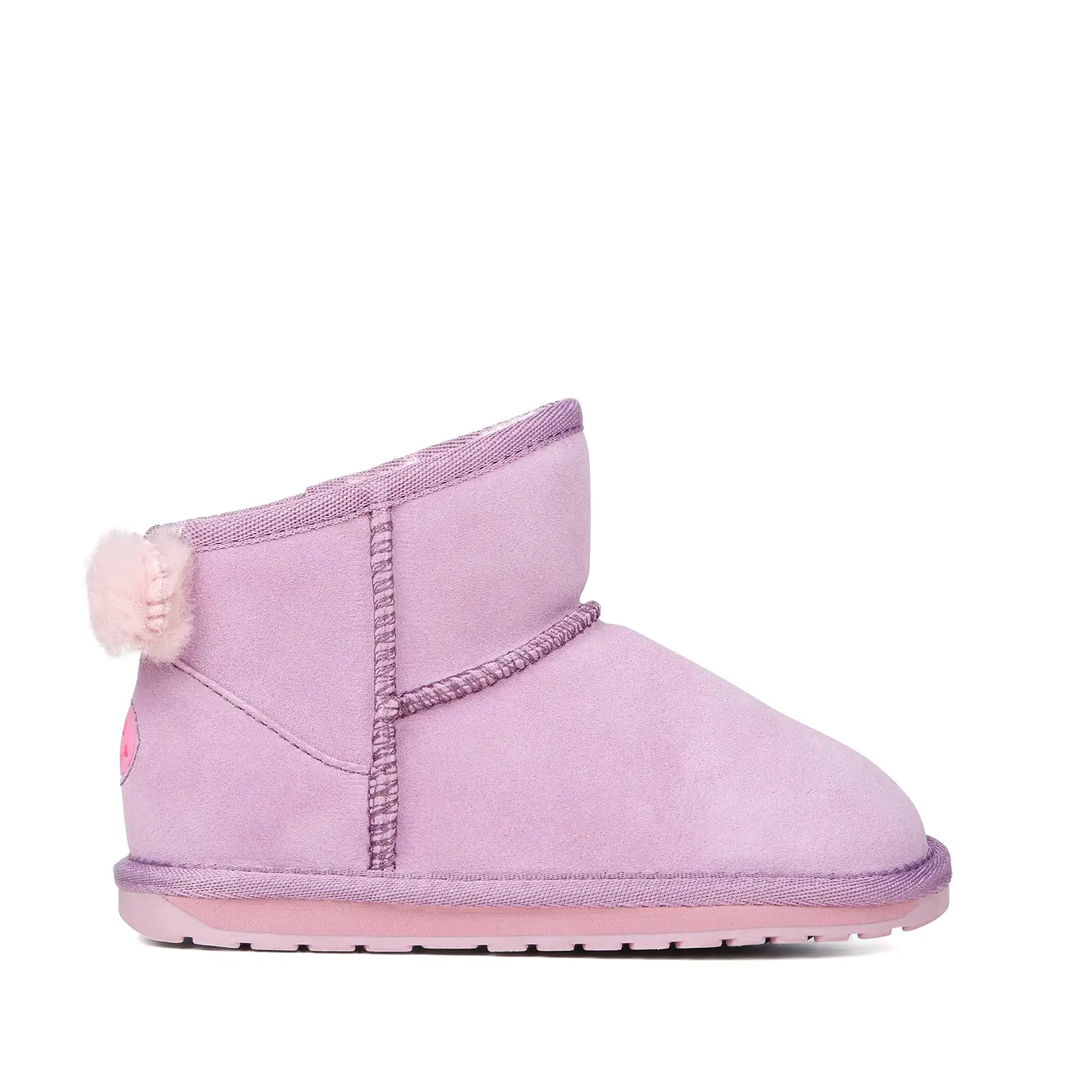 Rigel Kid's Mini Sherpa Boot - Mauve Mist