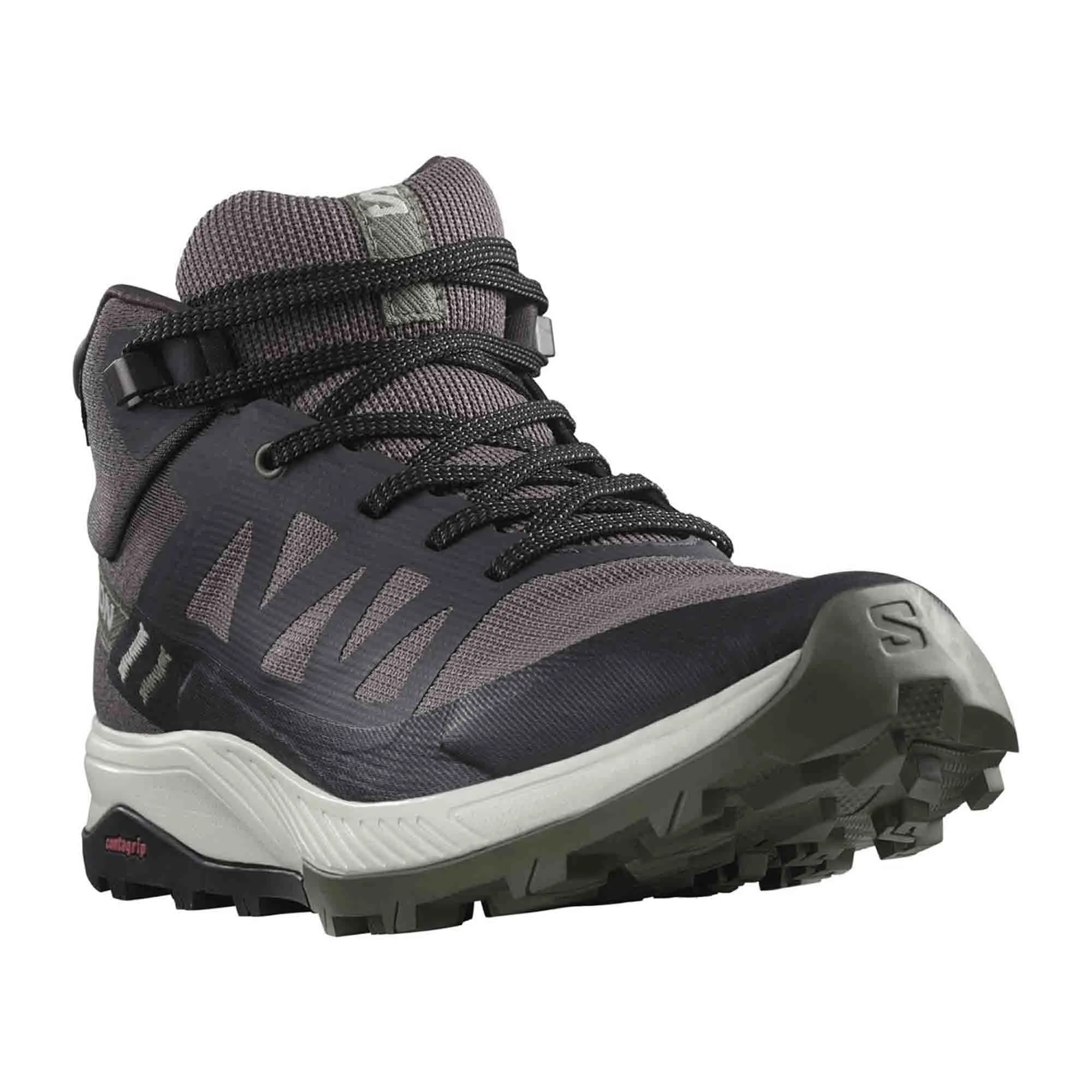 Salomon shoes OUTRISE MID GTX W Black for women