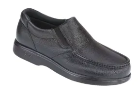 SAS SIDE GORE BLACK SLIP ON