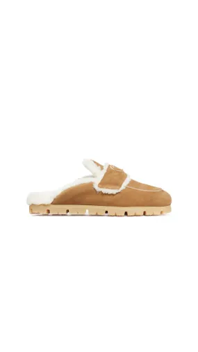 Shearling Slippers - Cannella