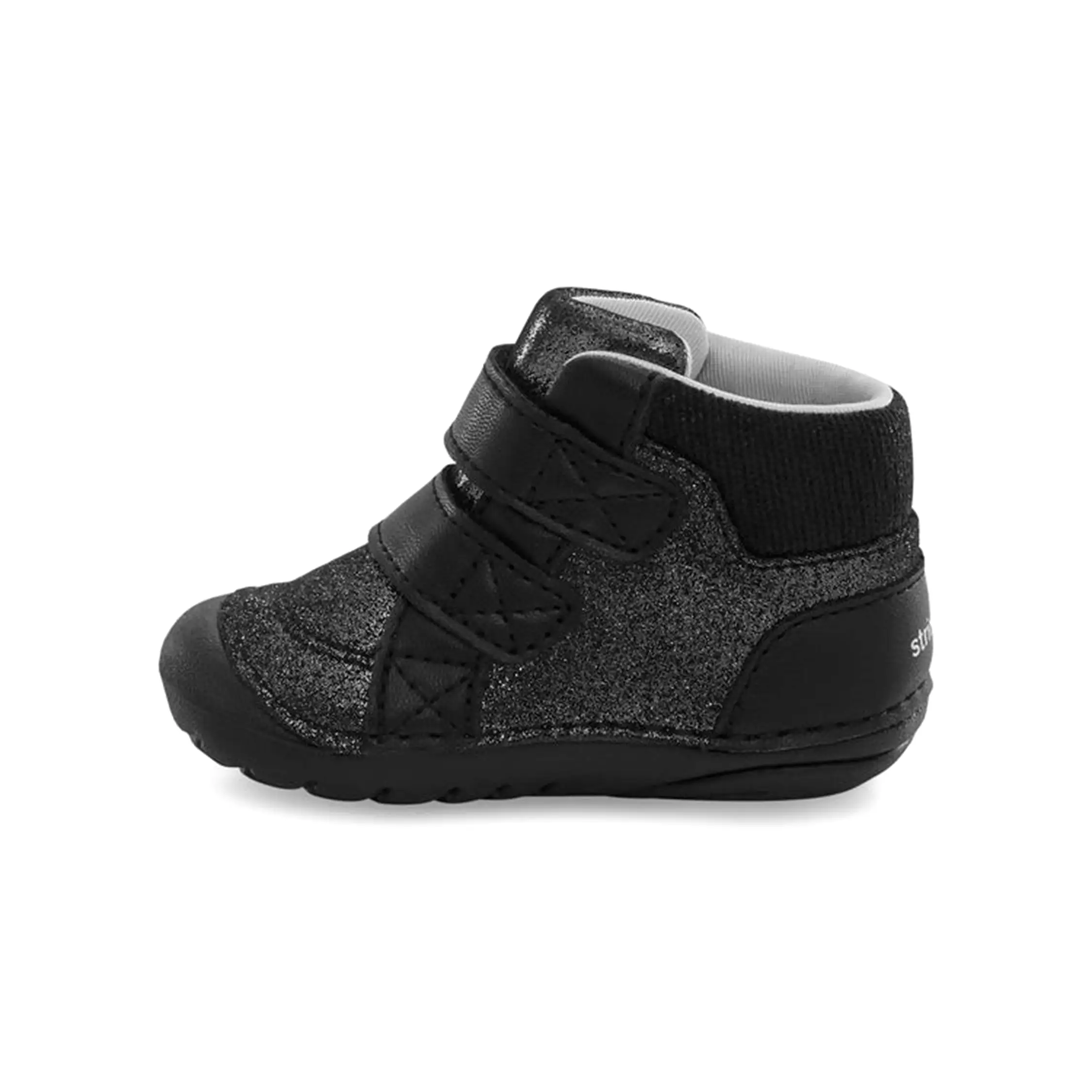 Soft Motion Martin (First Walking) Boot - Black Shimmer