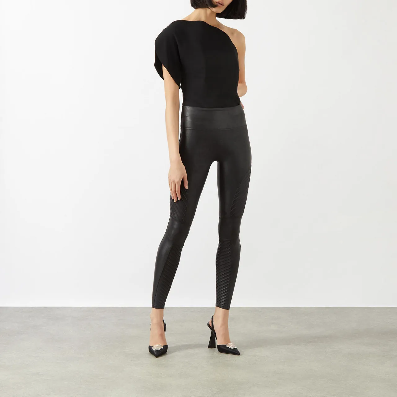 SPANX BESTSELLER Motorbike Leggings - Black