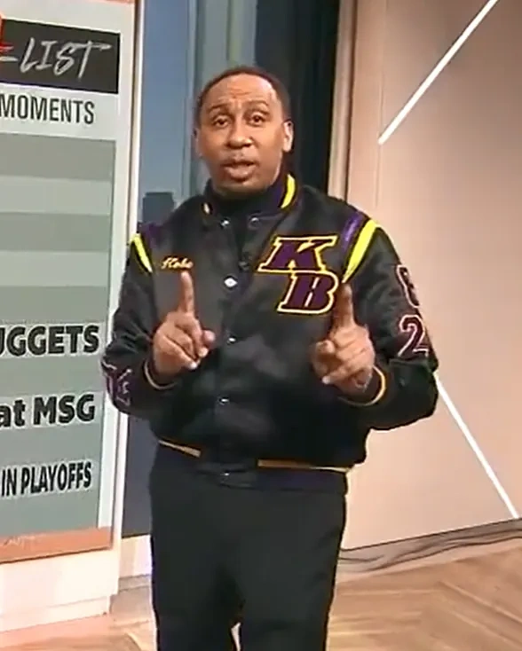 Stephen A Smith Kobe Bryant Jacket - William Jacket