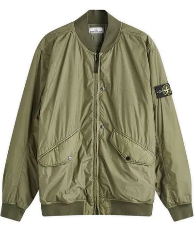 Stone Island Men's Crinkle Reps Primaloft-TC Bomber Jacket