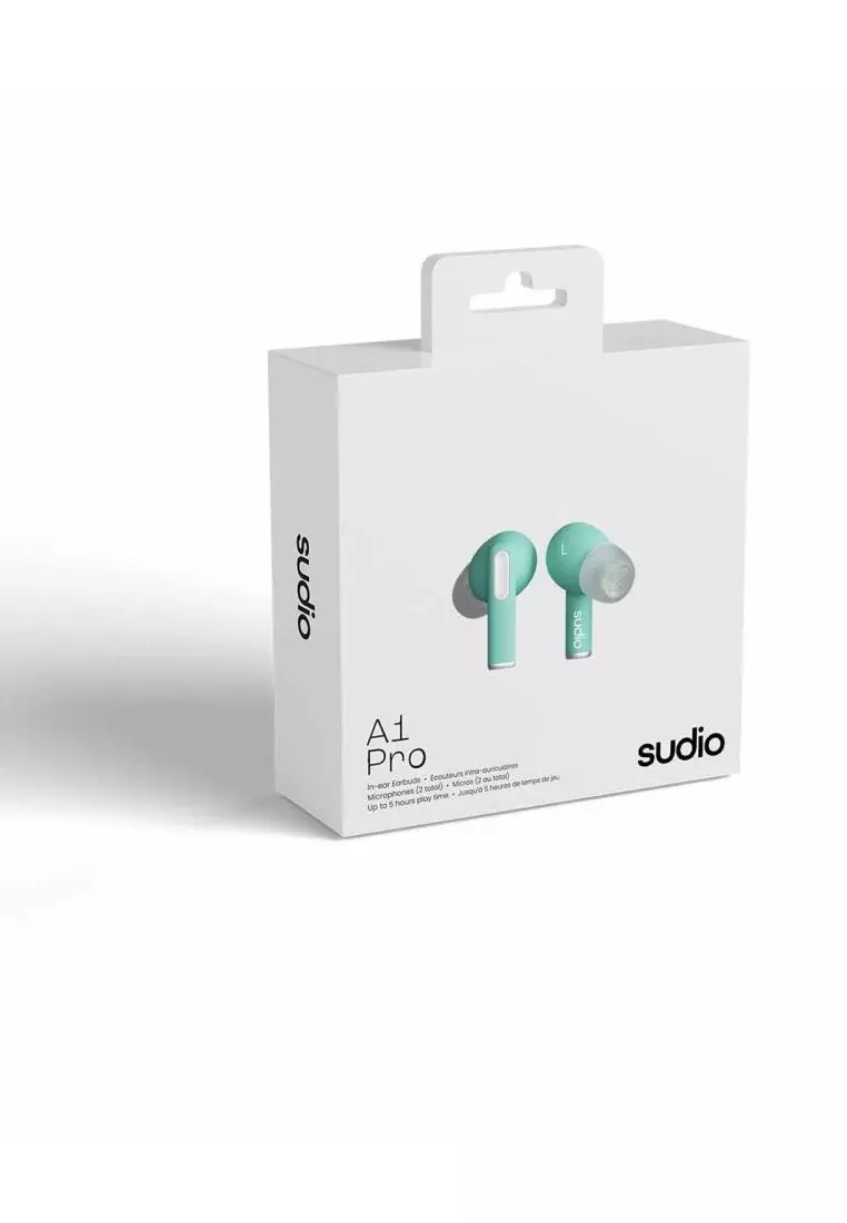 Sudio Sudio A1 Pro Wireless Earbuds with Bluetooth 5.3 - Tiffany Blue