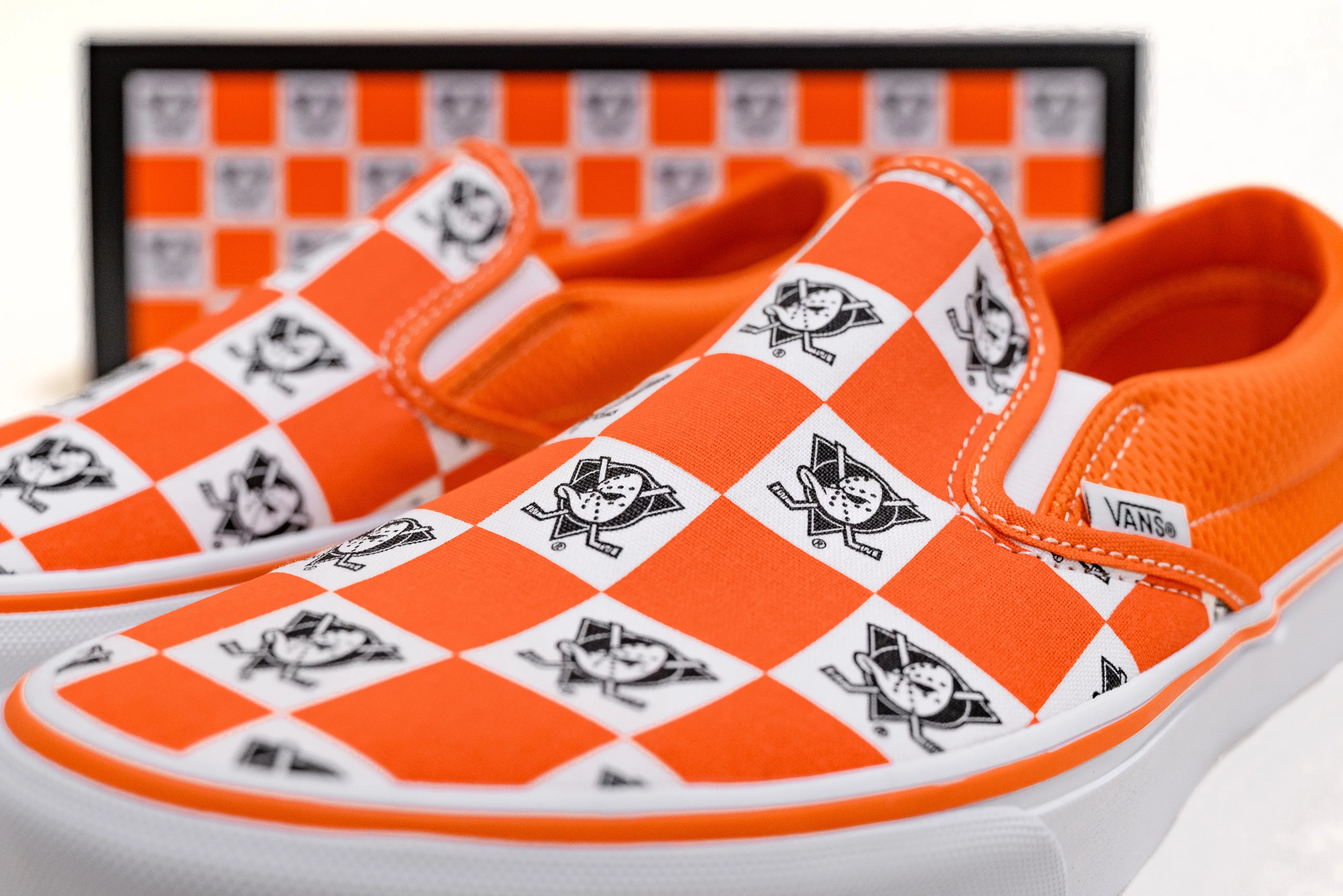 SUMMER DROP: Wild Wing Slip-On Checkerboard Shoe