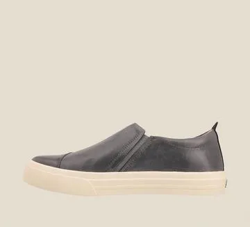 Taos Womens Twin Gore Lux Slip-On- Steel Smooth Leather