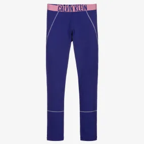 Teen Purple Logo Leggings