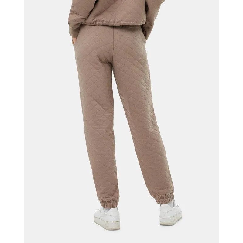 Tentree Quilted Pants In Fossil