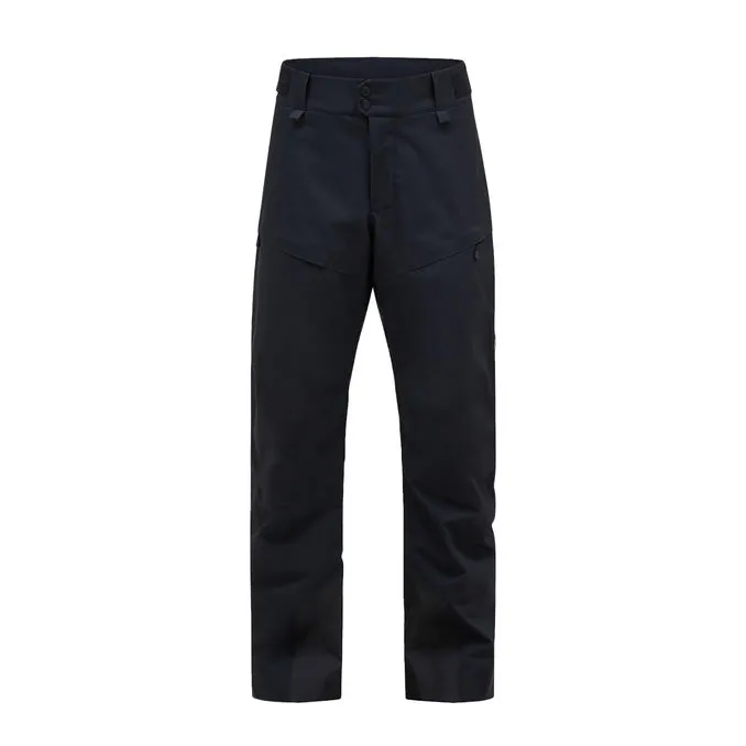 TROUSERS MAROON Man Black 