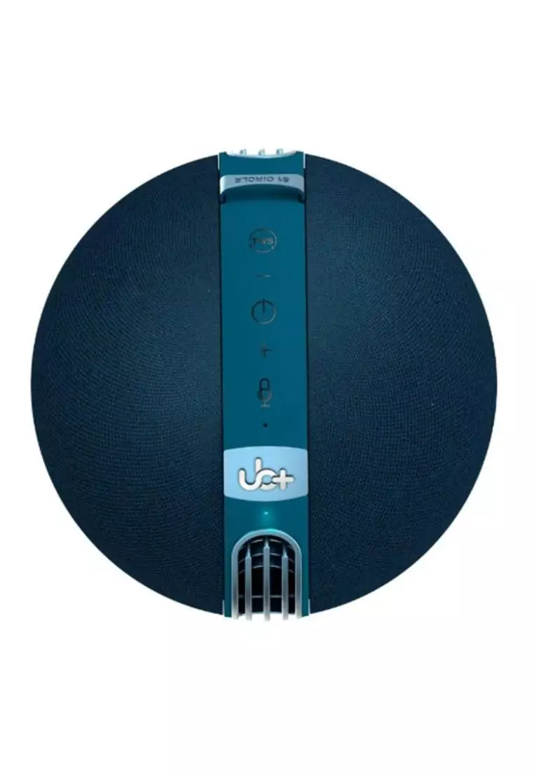 UB+ UB+ S1 Circle Compact Bluetooth Speaker, Denim Blue