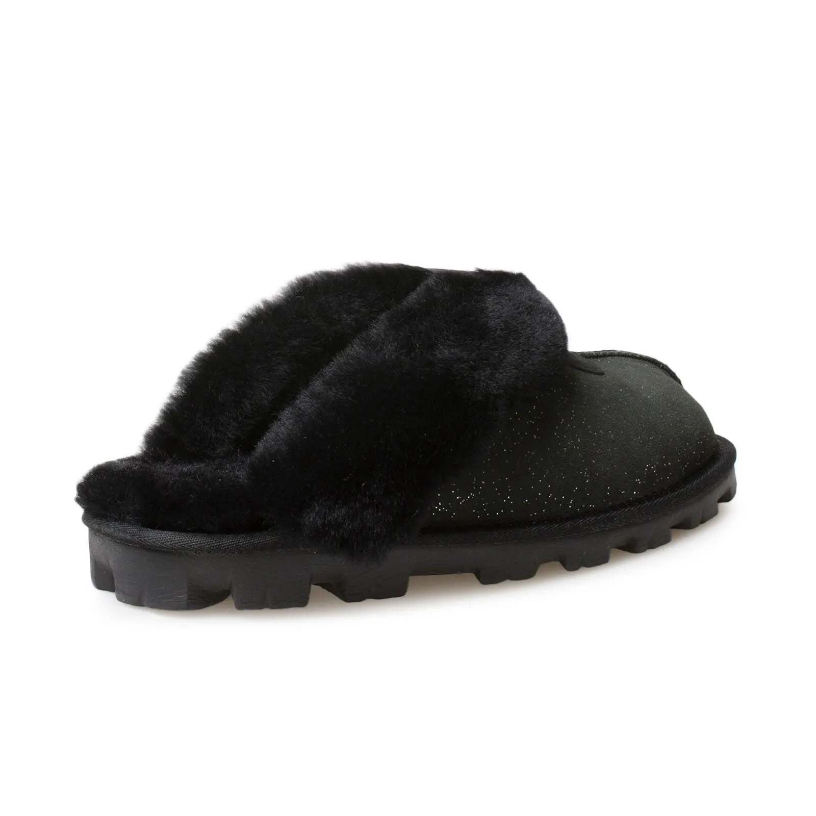 UGG Coquette Twinkle Black Slippers - Women's