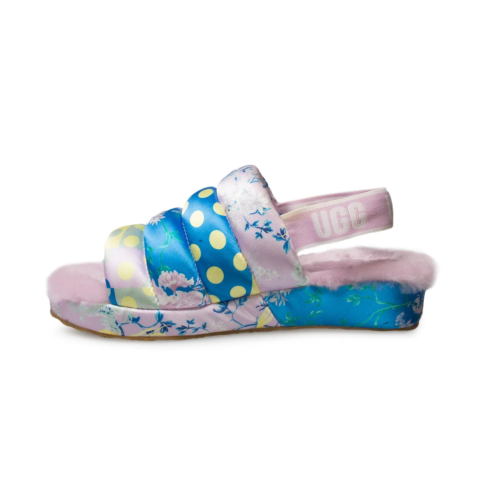 UGG Puff Yeah Floral Multi Slippers - Women's