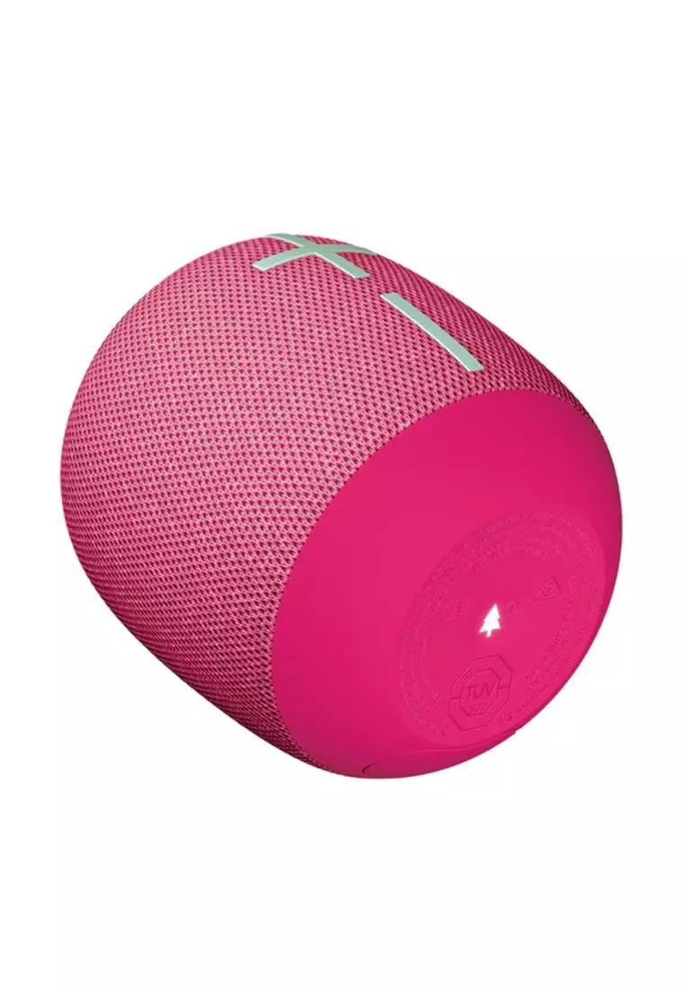 Ultimate Ears Ultimate Ears UE WonderBoom 4 Ultraportable Bluetooth Speaker with Podcast Mode, Hyper Pink