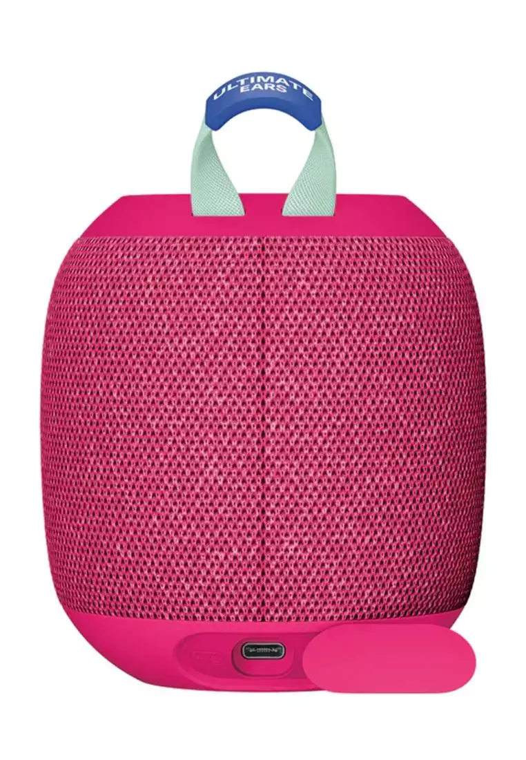 Ultimate Ears Ultimate Ears UE WonderBoom 4 Ultraportable Bluetooth Speaker with Podcast Mode, Hyper Pink